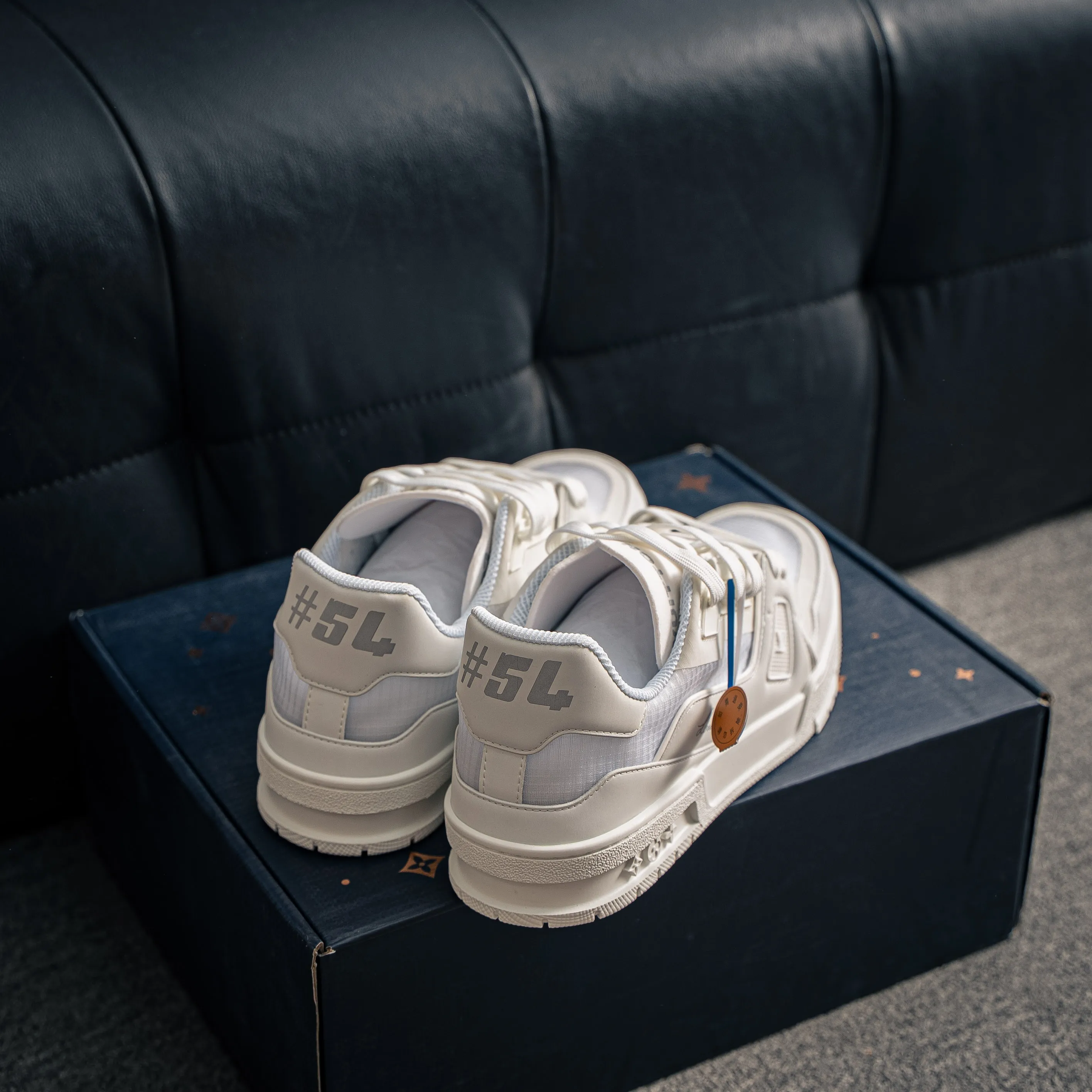 【YS 】 Premium LOUIS VUITTON LV Trainer CUP Mesh Breathable Shoes ✦ ， 37 Series ✦ + Shoes